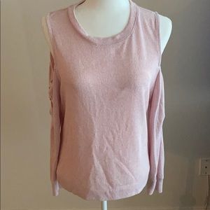 cold shoulder sweater